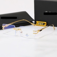 Lunettes de soleil UV400 avec branches métalliques sans monture, légères, protection UV pour usage quotidien en extérieur 939