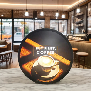 미디어 목적을위한 맞춤형 원형 터치 스크린 LCD 광고 모니터 25 인치 디스플레이 모듈 - Product Image 3