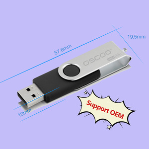 Oscoo USB Đĩa 2.0 Kim Loại trường hợp 8GB 16GB 32GB tốc độ nhanh Memoria ổ đĩa USB 64GB Pendrive <span class=keywords><strong>CLE</strong></span> USB ổ đĩa flash tiện ích - Product Image 6