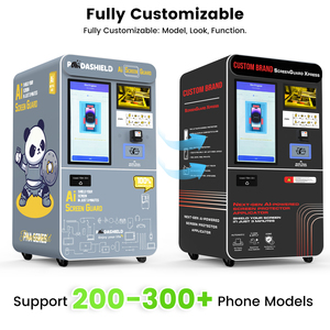 Yapay Zeka Destekli Akıllı Toz Geçirmez Cep Telefonu Otomatı Ekran Koruyucu Temperli Cam Satış Makinesi - Product Image 6