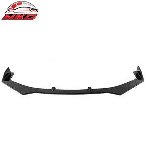 Compatible con Honda Civic Si 2017-2021, Labio de Parachoques Delantero Estilo CS, Negro Sin Pintar - Product Image 2