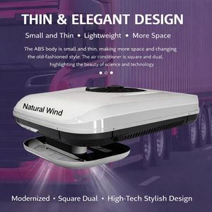 Parking Air Conditioner Portable Rooftop <b>Ac</b> Unit Dc12v24v Roof Air Conditioning 24v Truck Parking <b>Cooler</b> Car for Truck Camper - Product Image 2