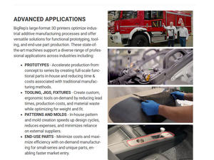 Impresora 3D Industrial Antinsky BigRep Pro de Gran Formato con Sistema de Material Abierto Compatible con Todos los Filamentos, Incluido PLA - Product Image 5