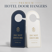 Service d'impression de panneaux de porte professionnels pour hôtels : Affiches « Ne pas déranger », panneaux de chambre en papier offset laminé, pour hôtels mondiaux
