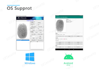 Escáner de Huellas Dactilares HFSecurity OS1000, Módulo de Huellas Dactilares de Alto Rendimiento para Integración en Sistemas de Seguridad Integrados con SDK
