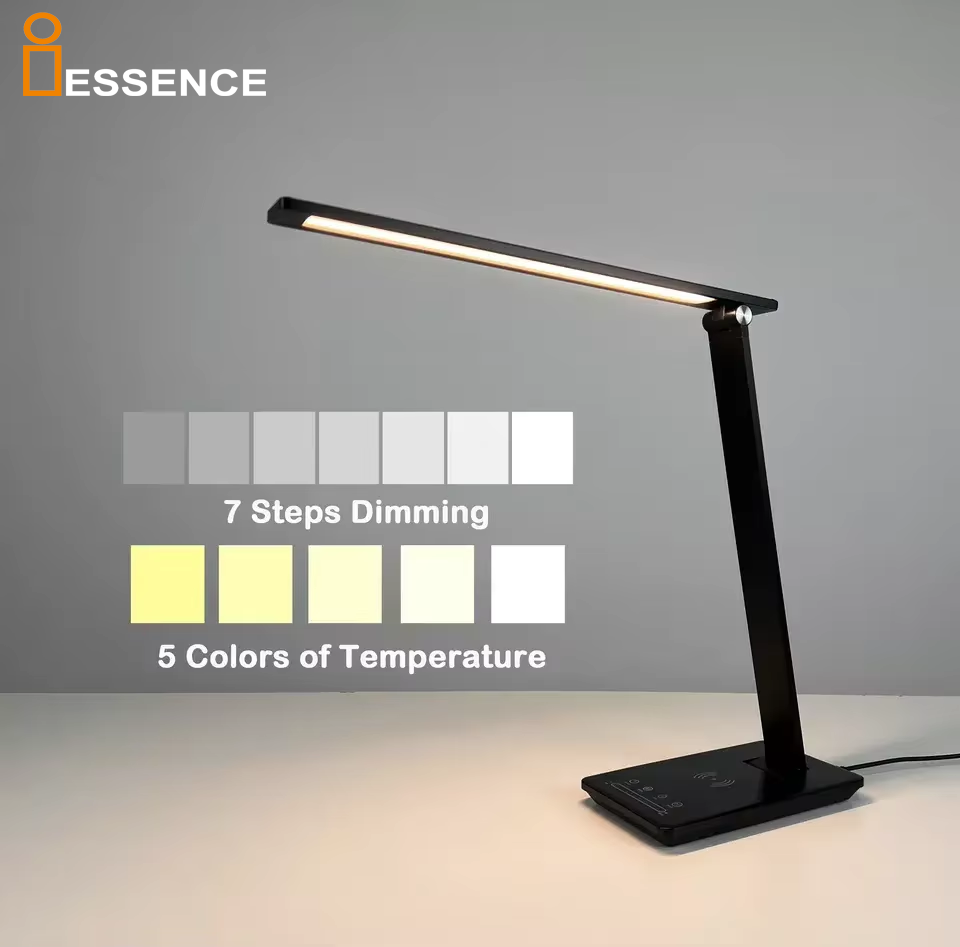 Work Reading Study Learning Touch Desk Lighting Led Table Lamp Luxury Design Creativity Indoor Bedroom Bedside Computer Office