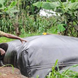 غشاء أرضي من البولي إيثيلين عالي الكثافة (HDPE) بسمك 1.5 مم، مقاوم للتآكل، لتخزين الغاز الحيوي في أكياس وخزانات الغاز الحيوي وأجهزة الهضم الحيوي، بيع مباشر من المصنع - Product Image 2