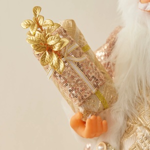 Youlun 30/45/60cm grand ornement de Figurine de père noël de noël debout pour les décorations de noël nouvel an - Product Image 6
