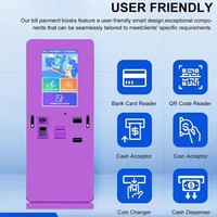 Recycleur d'argent extérieur IP 65 Kiosque machine paiement de factures distributeur de dépôt en espèces kiosque vente de billets paiement en espèces Kiosque extérieur
