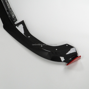 Labbro Anteriore in Fibra di Carbonio Stile R per <span class=keywords><strong>Mercedes</strong></span> G63, Aggiornamento per Benz G-Wagon W464 G63 Carbon G500 G550 2019-2022 - Product Image 4