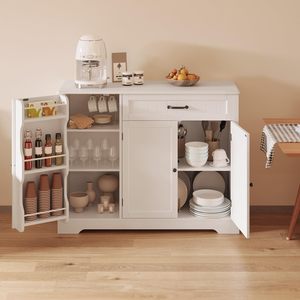 Aparador Moderno Personalizado de Fábrica SENYU, Mueble de Almacenamiento de Madera para Comedor, Muebles para Restaurante - Product Image 4