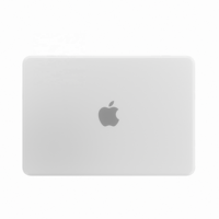 Casing Pelindung Matte Putih Hitam Klasik Model Baru untuk MacBook Neo