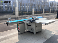 Scie à table coulissante HYSEN HS3200A 220V 380V, scie à panneaux automatique robuste
