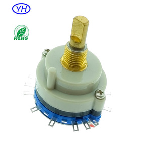 Interruptores Rotatorios de Alta Calidad Chiefdom RS38 con Eje Ranurado de 2, 3, 4, 5, 6, 7, 8, 9 Polos, 6, 8, 12, 21, 22, 23, 24 Posiciones, 38 mm, 23 Posiciones - Product Image 4