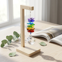 Regalos Conmemorativos para Mascotas, Regalo de Recuerdo para la Pérdida de un Perro, Atrapasoles Arcoíris, Cristales, Prismas, Decoración Colgante para Jardín