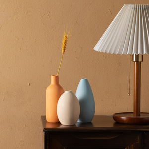 Vaso in ceramica set <span class=keywords><strong>di</strong></span> tre pezzi vaso bianco decorazione arredi e decorazioni per la casa <span class=keywords><strong>di</strong></span> fiori moderni vaso <span class=keywords><strong>di</strong></span> fiori - Product Image 4