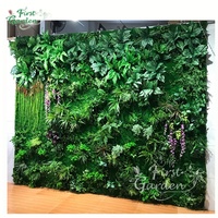 Mur en mousse artificielle qui ne décolorent pas, plantes pendantes, pour fenêtre de mariage, décoration de noël