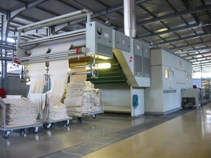 Qualité supérieure 2600 Séchoir automatique sans tension 2 chambres 2 Passage AMV Machine de finition textile respectueuse de l'environnement - Product Image 2