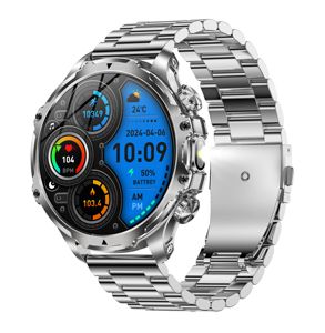 Reloj Inteligente DF AK75 para Hombre, Pantalla Grande de 1.9 Pulgadas, Llamadas, Monitor de Salud Deportiva para Exteriores, Reloj Inteligente con Linterna - Product Image 1