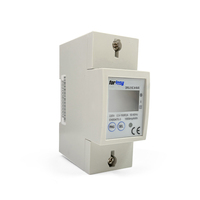 Compteur numérique le plus vendu avec relais de sortie, communication par ligne électrique RS232, compteur kWh