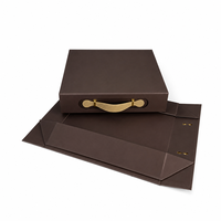 Direkt vom Hersteller: Robuste, Wiederverwendbare, Umweltfreundliche Geschenkbox aus Karton mit PU-Griff, Magnetverschluss und Flachverpackung