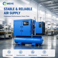 Compresseur d'air industriel haute performance, robuste, fiable, garantie 1 an, prix usine, pression stable