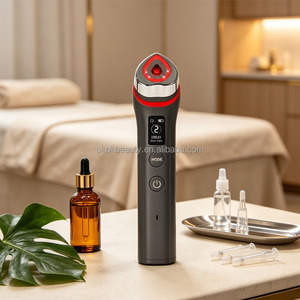 Dispositivo Facciale Wireless Portatile Leggero con Sonda Massaggiante a Forma di <span class=keywords><strong>Cuore</strong></span>, 6 Funzioni Anti-Rughe e Anti-Macchie - Product Image 1