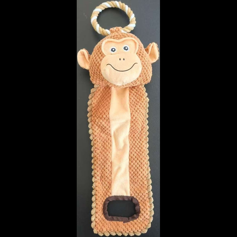 Singe à corde à main [marron]