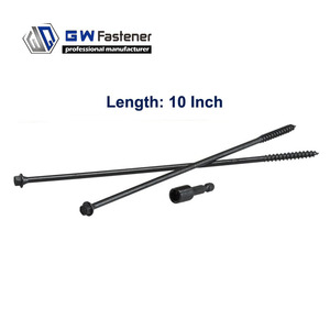 Heavy Duty Black Gỗ/Log/Landscaping Gỗ Vít Đường Sắt Sleeper Vít - Product Image 3