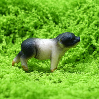 Modèle d'animaux de ferme en PVC massif de haute qualité, ensemble de cochonnettes et de truies en marche, jouet éducatif pour l'assemblage et la maternité, pour la simulation transfrontalière