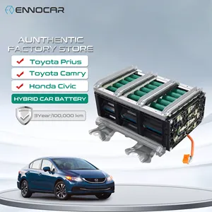 Batterie Rechargeable sans fil pour voiture, lot de 4 pièces, en métal, cellules, bâtons, Batteries automobiles pour Honda Civic Ima Toyota Prius