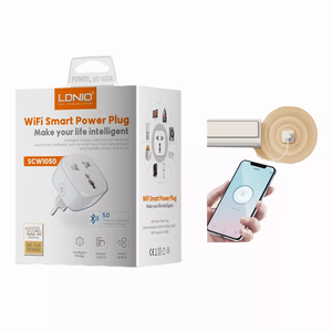 <span class=keywords><strong>Enchufe</strong></span> Eléctrico LDNIO SCW1050 para Reino Unido, UE y EE. UU. con Logotipo Personalizado, <span class=keywords><strong>Enchufe</strong></span> Individual <span class=keywords><strong>Wifi</strong></span>, <span class=keywords><strong>Regleta</strong></span> de Alimentación Universal Inteligente <span class=keywords><strong>Wifi</strong></span> - Product Image 6
