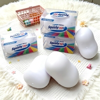 Boîte de présentation de jouets anti-stress à succès – 4 couleurs – Balle à presser souple et craquante en forme de savon