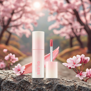 Korean Black Rouge GZ01 Brillo de labios Peach Blossom Glaze Chewy Lip Glaze con efecto hidratante - Product Image 5