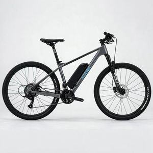 Vélo de montagne électrique avec cadre en fibre de carbone OEM de 29 pouces, moteur à couple élevé, batterie lithium 48V 10Ah, freins à disque hydrauliques - Product Image 1