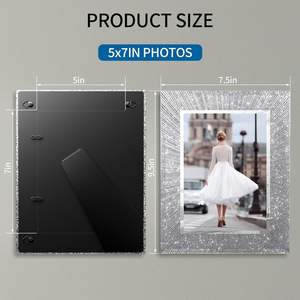 Private Label Square Glass Photo <b>Frame</b> <b>A4</b> <b>Certificate</b> <b>Frame</b> 15x20 Durable Home Decor - Product Image 2