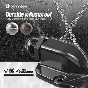 Cubierta del Tensor de la Cadena de Distribución BEVINSEE K20 K24, Placa de Retorno de Aceite Serie K, Cubierta del Tensor de Distribución AN10, Drenaje de Aceite Turbo para Honda - Product Image 4