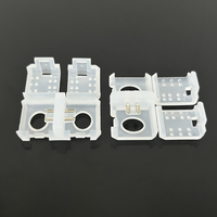 Connecteur de bande LED sans soudure, indirect, 220V, boîtier PVC COB, 10mm, 2 broches