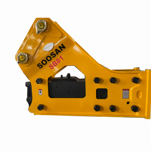 เบรกเกอร์ไฮดรอลิกมาร์ติโยไฮดรอลิก SB81ด้านข้างเหมาะสำหรับ For18-26ตันสำหรับการรื้อถอนและการก่อสร้าง - Product Image 6