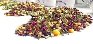 Premium frutta fiori di tè naturale di Mirtillo mela blu farfalla di fagioli fiore misto di colore blu tè - Product Image 6