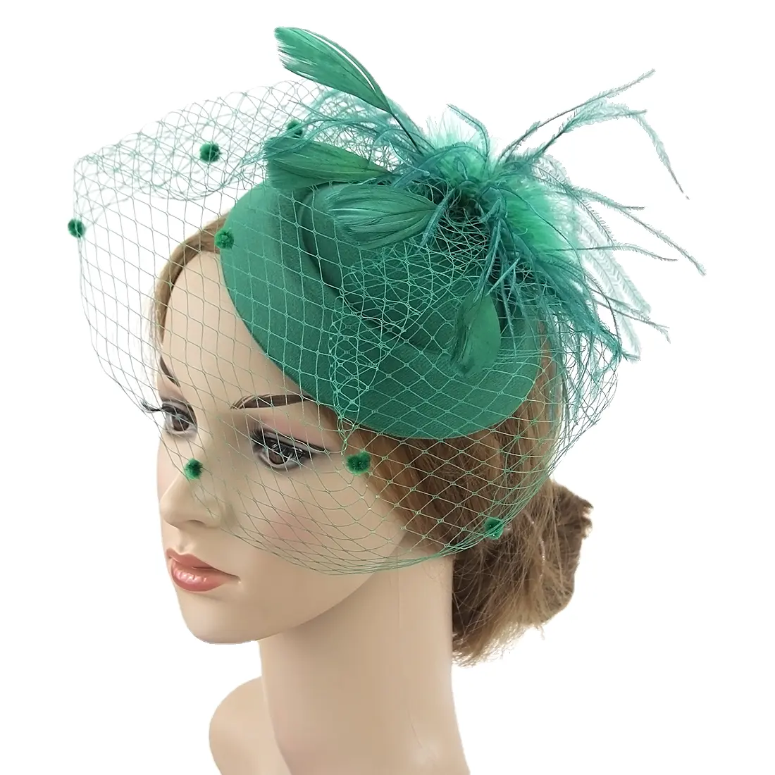 1920S Gatsby donne Flapper cappello accessori per capelli copricapo festa di nozze copricapo da sposa per le signore