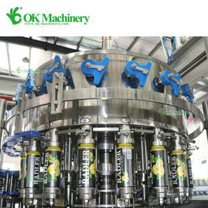 Automatische Hete Verkoop Kokoswater Kan Vullen En Afdekken Sluitmachine Kan Vulmachine - Product Image 3