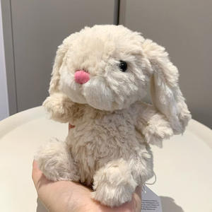 20cm Niedliches Kaninchen Plüschpuppe mit Kleidung zum Anziehen Geschenk für Mädchen und Kinder Geburtstagsspielzeug - Product Image 2