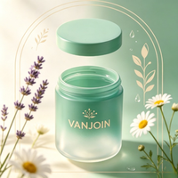 Pot en verre cylindrique rond de 120 ml, 150 ml, 200 ml, 250 ml, format familial, avec logo, pour aliments, vitamines, pilules, suppléments, gommes pour un sommeil réparateur
