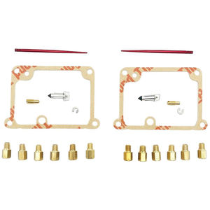 Carburador compatible con Yamaha Banshee 350, KIT COMPLETO DE JET, 12 boquillas principales, 2 pilotos, 2 agujas - Product Image 1