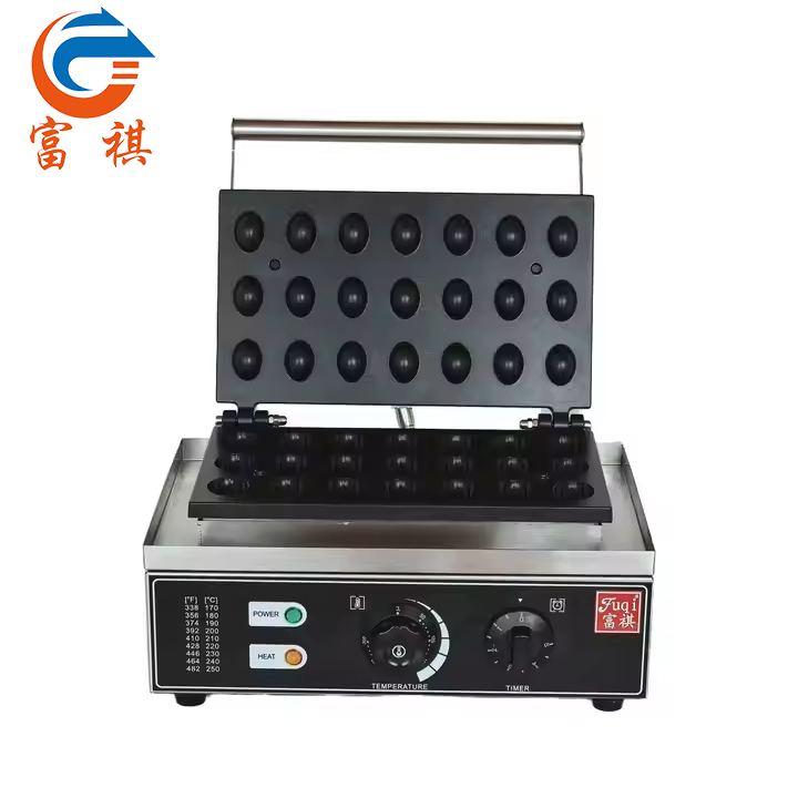 Commercial Non Stick Bubble Waffle Maker