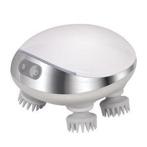 Appareils de massage du cuir chevelu intelligents sans fil et étanches, très demandés, avec griffes en silicone confortables pour un spa capillaire. - Product Image 2