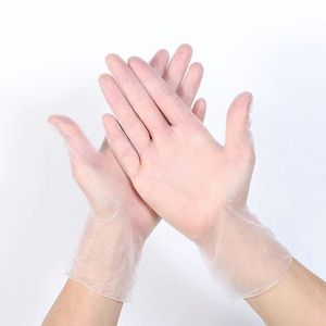 Disposable PVC Gloves Transparent Thickened For Cleaning Baking Protection 80-100 Pcs - Product Image 2