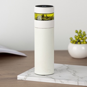 Envío Directo Yinuo Nueva Botella de Agua Inteligente de 400 ml, Acero Inoxidable 316, Pantalla LED de Temperatura, 24-36 Horas de Aislamiento Térmico - Product Image 3