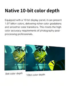จอภาพ TCOLOR <span class=keywords><strong>Pro</strong></span> Display Xdr ขนาด 32 นิ้ว แบบ IPS LCD ความละเอียด 6K รีเฟรชเรท 60Hz พร้อมพอร์ต USB-C และ DisplayPort - Product Image 6
